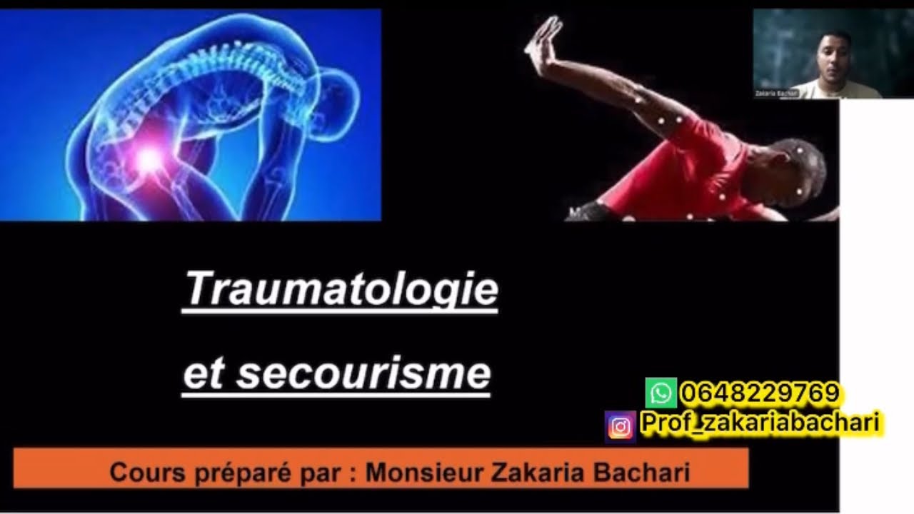 Préparation concours d’EPS 2025 : Traumatologie et Secourisme 