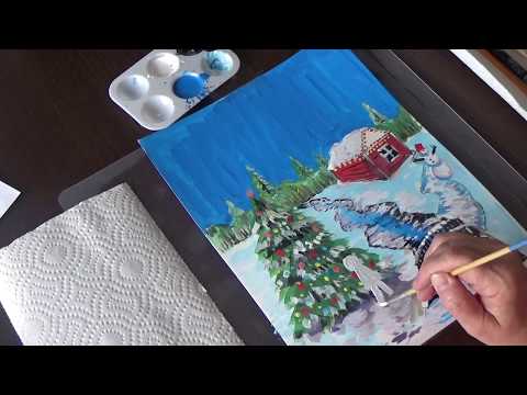 Video: Hoe Teken Je Een Wintersprookje?
