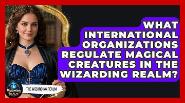 What International Organizations Regulate Magical Creatures in the Wizarding Realm?