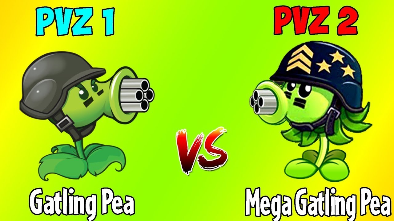 Pvz 2 Discovery - The Plants Have Major Differences in PVZ 1 vs PVZ 2