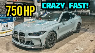 BMW M4 G82 BM3 Stage 2 Tuned 750HP FIRST DRIVE!
