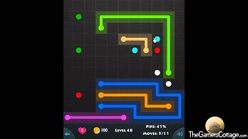 Flow Game Level - 918 [11x11] Jumbo Pack Connect the Dots