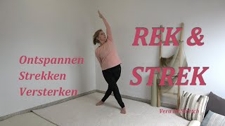 Rek En Strek 15 Minuten Dagelijkse Stretch Routine Voor Vrouwen Over De 50 - Bewegen Met Vera