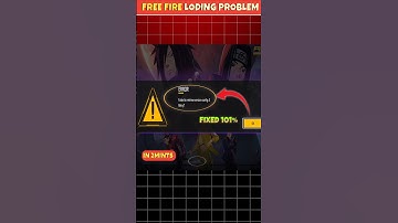 How To Fix Free Fire Loading Problem 😞| Free Fire Loading Problem Solved 🤫|  #ffproblem #loding