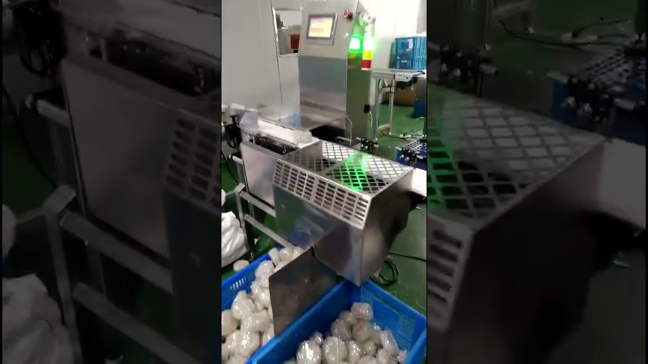 Checkweigher with air blast rejection system