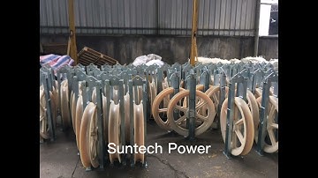 Single Nylon Sheave Stringing Blocks 822X110 Are Ready To Ship