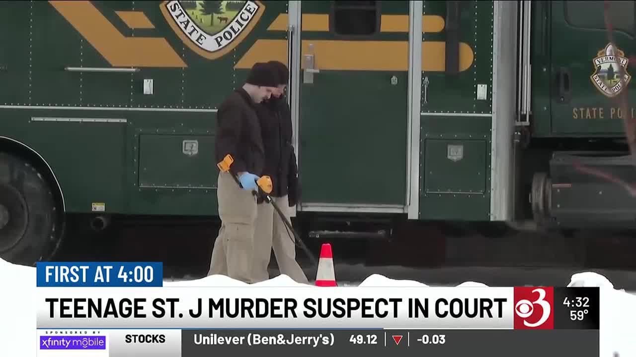 15-year-old suspect in murder of Vt. woman faces judge - YouTube
