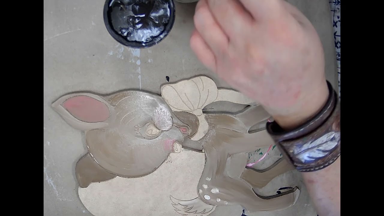 ValentineDeer Vintage Painting Tutorial