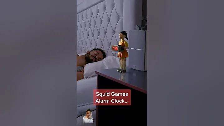 AMAZING SQUID GAMES ALARM CLOCK#shorts #shortsvideo