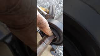 Vw T5 4Motion Prop shaft  bearing replacement part 10