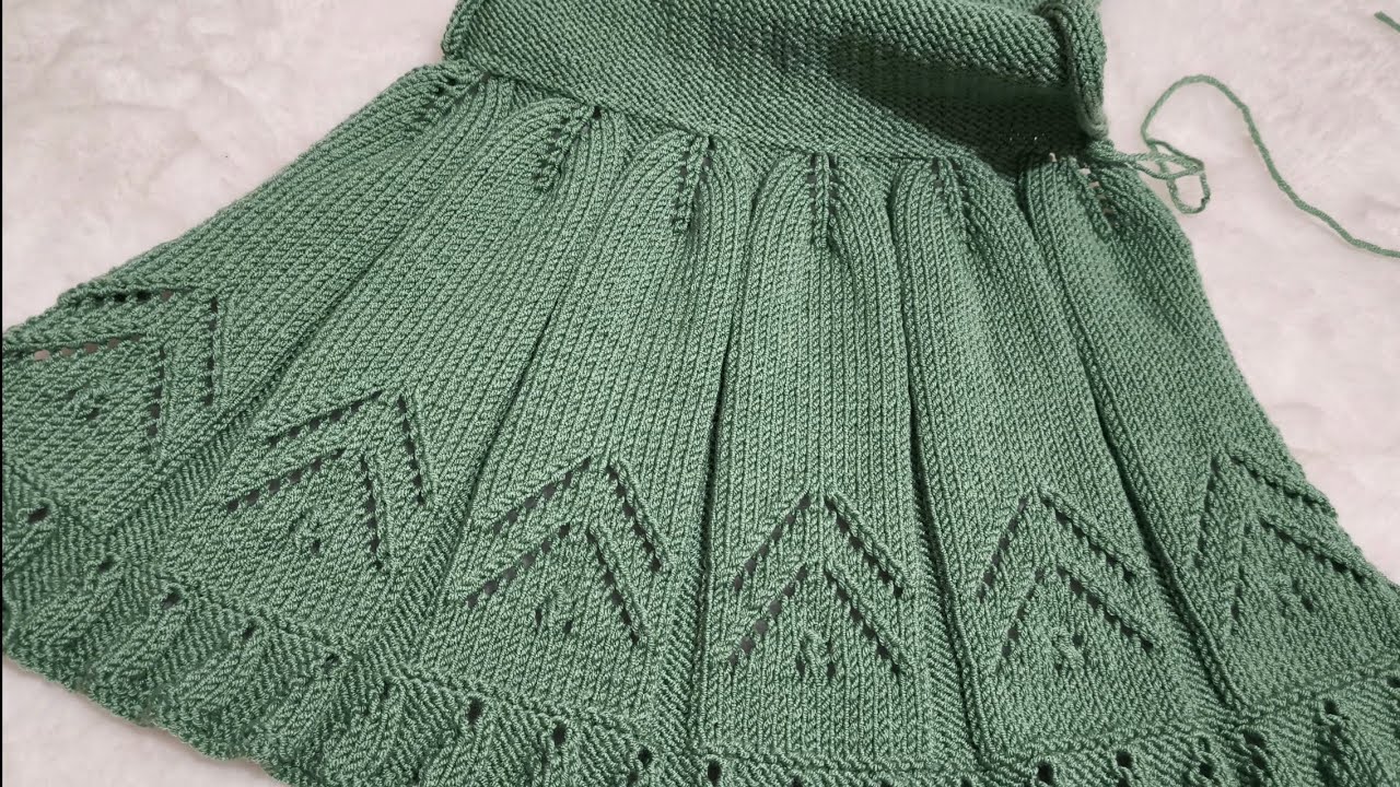 Ajurlu Şahane Elbise Modeli Adım Adım Anlatım 3 Yaş✅Part/1