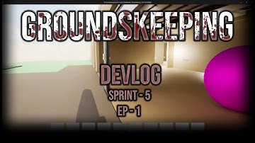 Indie Game Devlog - Groundskeeping (Sprint 5 - Ep 1) GARAGE DOORS