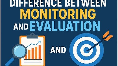 🎯Difference Between Monitoring and Evaluation | Monitoring vs Evaluation