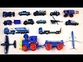 Learn Color Blue | Street Vehicles | Vehicles for Children