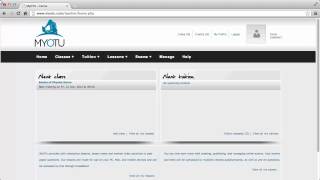 MyOTU Teacher module - become a teacher