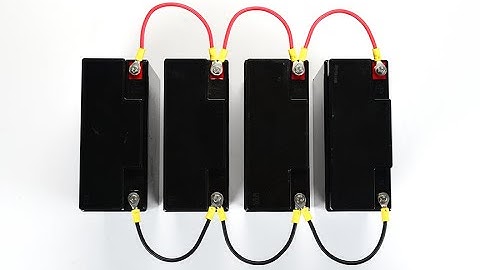 Wiring Batteries in Series and Parallel