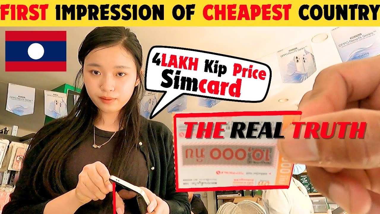 Indian travel in laos & buying sim card 🇱🇦 | Houayxay To Luang Prabang Bus Ride