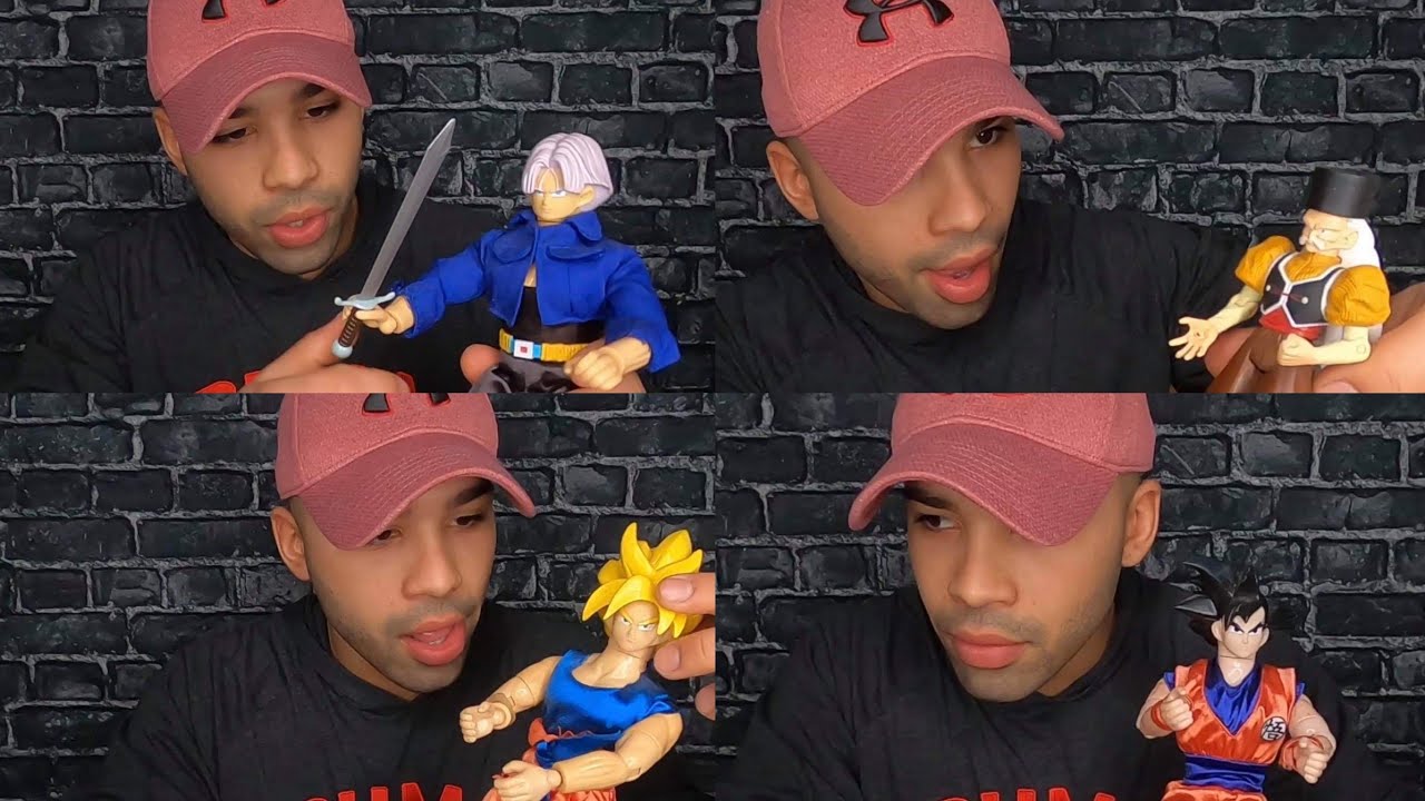 (ASMR) Show&Tell | Dragon Ball Z Action Figures | Gum Chewing