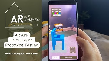 AR Homee Furniture App - Unity Engine - Prototype Testing