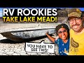 RV Living on DRIED UP Lake Mead - Dead Pool Discoveries You Have To See