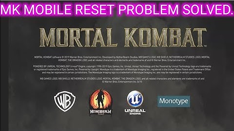 MK MOBILE RESET TALENT TREE PROBLEM SOLVED.