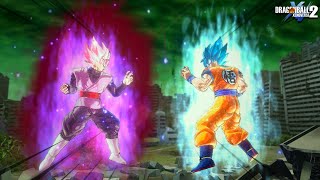 Amazing Modded Super Saiyan Blue & Rose Auras in Dragon Ball Xenoverse 2! Better than original ??
