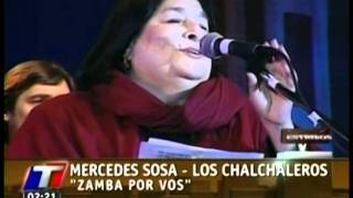 Los Chalchaleros y Mercedes Sosa - Zamba por vos (Despedida de los Chalchaleros)