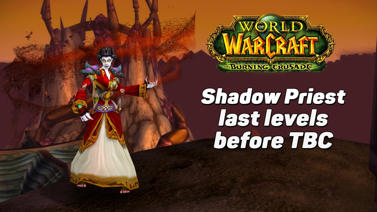 WoW Classic TBC 🐲 Chill Shadow Priest leveling 🔥 