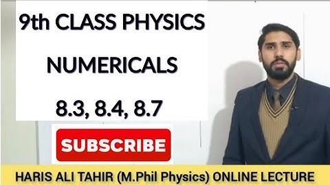 Chapter 8 NUMERICAL 8.3, 8.4, 8.7 CLASS 9