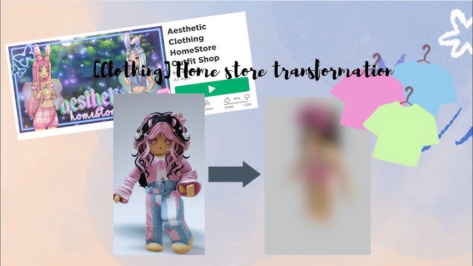 Aesthetic Clothes HomeStore V2 - Roblox