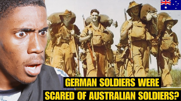 American Reacts To What Did WW2 Germans Think of Australians?