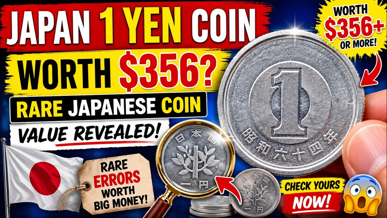 This Rare Japan 1 Yen Coin Sold for $356 – Do You Have One? - YouTube