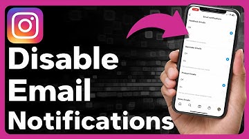 How To Turn Off Email Notifications On Instagram