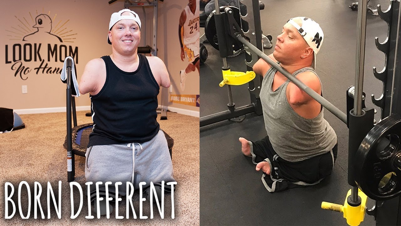 How To Stay Buff With No Arms Or Legs | BORN DIFFERENT