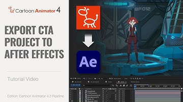 Cartoon Animator 4 Tutorial - Export CTA Project to After Effects