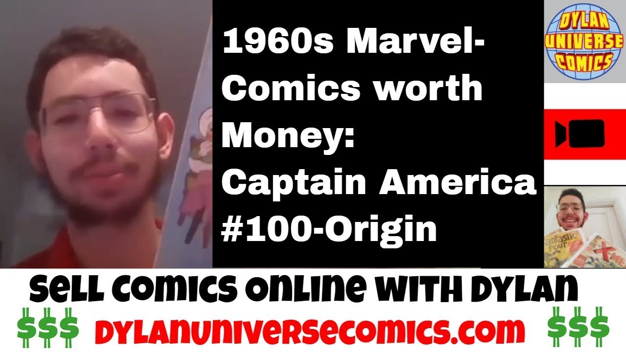 1960s Marvel Comics Worth Money Captain America 100 Origin Sell 