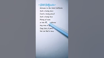 Thumbnail of Mysterious English from Hotel California – Learn with Eagles
