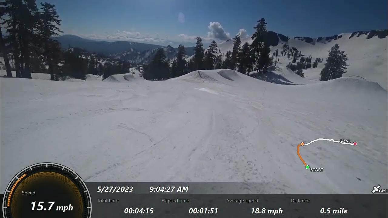 PALISADES, OLYMPIC VALLEY, 26 MAY 23, SIBERIA RIDGE RUN 3 YouTube