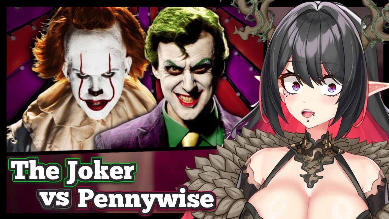 Elara Reacts To The Joker vs Pennywise. Epic Rap Battles Of History