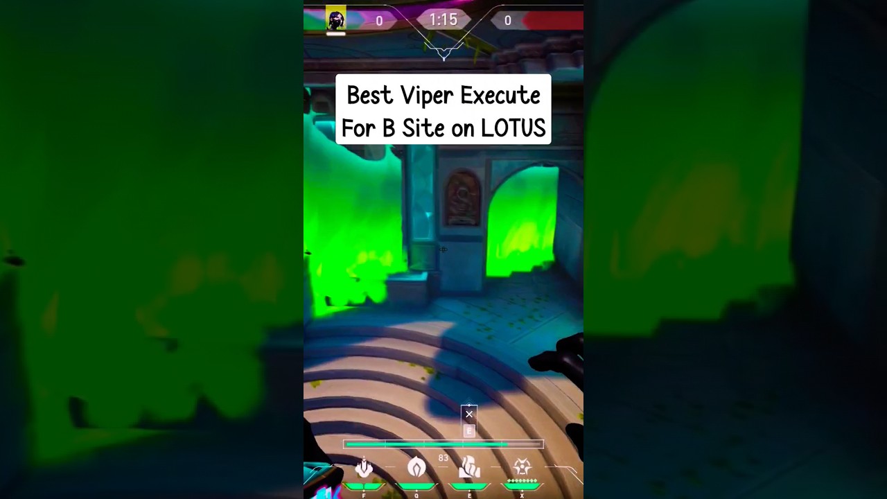 Best Viper Attacking Setup For B Site on LOTUS 