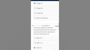 Education for sustainable development | week-3 | Assignment-3 | NPTEL | #shorts