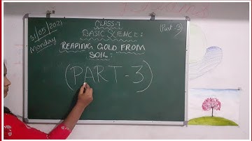Class 7th// State Syllabus// Chapter:1// Reaping Gold From Soil// Part-3.
