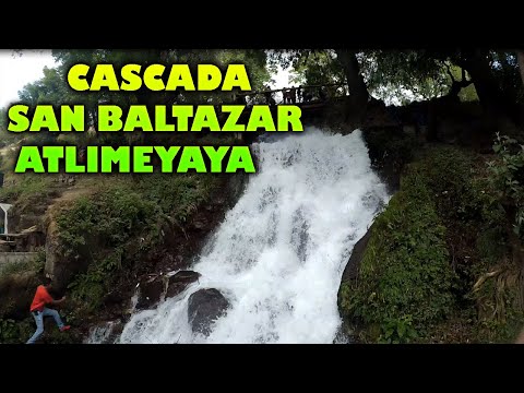 Un Dia en la Cascada de San Baltazar Atlimeyaya en Atlixco, Puebla