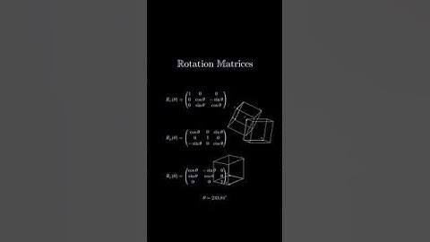 rotation matrices