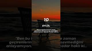 10 EYLÜL🍂