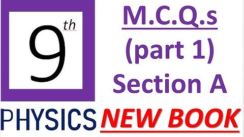 Class 9 -M.C.Qs (part 1)-Unit 1 Physical Quantities and Measurement- Physics by mubeen ahmed tutor