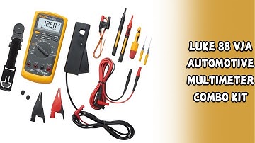 Precision Testing for Auto Experts | Fluke 88 V/A Automotive Multimeter Combo Kit | Review