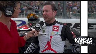 Kurt Busch's nod to Michael Jordan: 'I felt like I had to play like the GOAT'