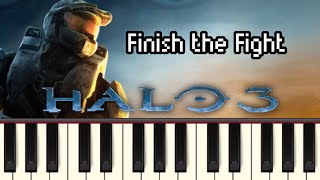 Finish the Fight - Halo 3 [Synthesia] chords