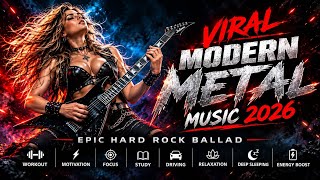🔥 Hard Rock Music 2026 🤘 | New Metal Music 2026 for Motivation, Workout, Driving & Focus screenshot 5